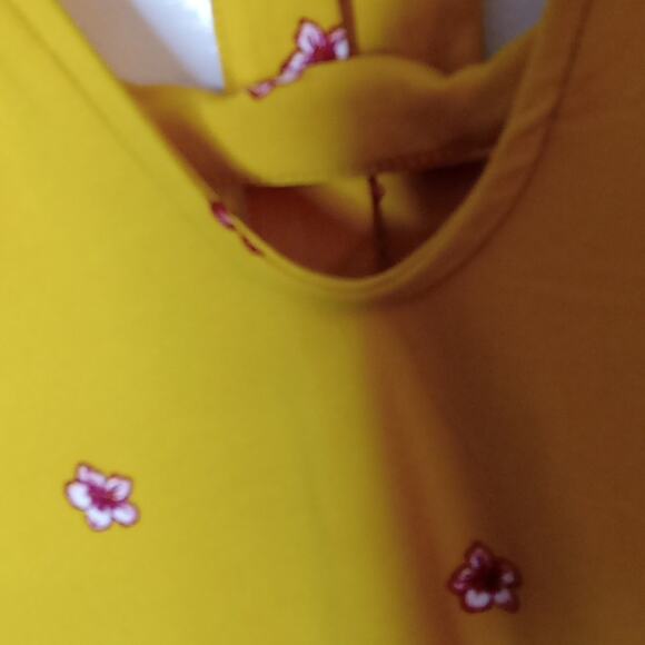 NWT Walmart Girls Sleeveless floral XXXL(21) dress. Summer, Beachy, Bright. - Picture 3 of 9